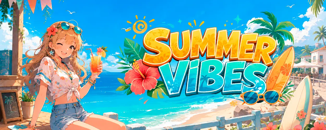 Banner Summer Vibes