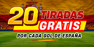 Imagen promocion 20 tiradas con cada gol
